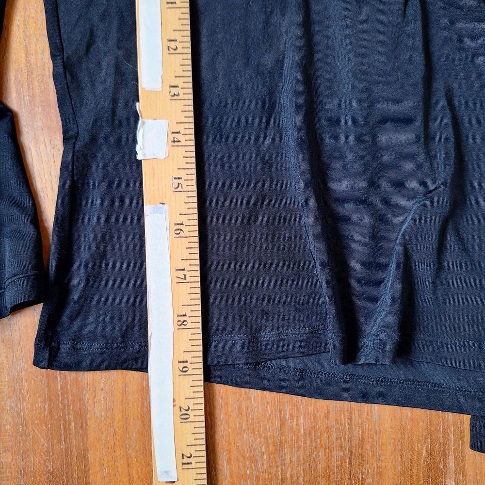 bebe 3/4 Sleeve Polo Top Johnny Collar Preppy Y2K Sexy Small - Picture 6 of 9